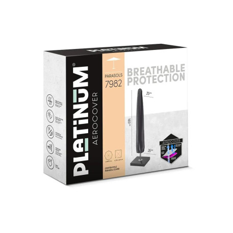 Зонт садовый Platinum Riva круглый Ø2.5 м Light grey16