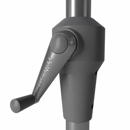 Зонт садовый Platinum Riva круглый Ø2.5 м Light grey10