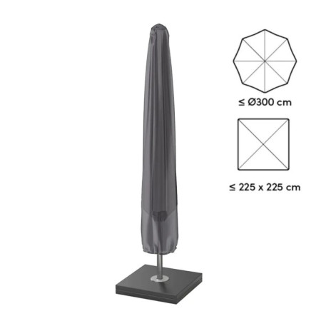 Зонт садовый Platinum Riva круглый Ø2.5 м Light grey5