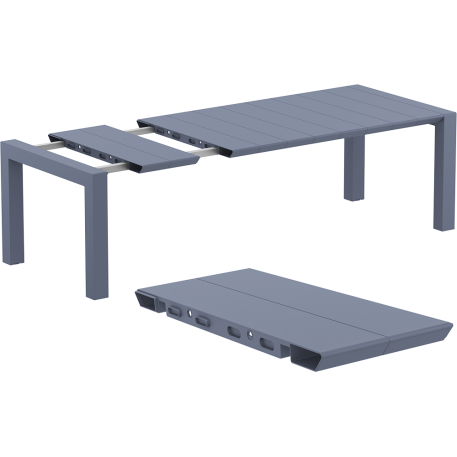 Комплект мебели для террасы Siesta 6 стульев Sky Pro и стол Vegas medi Dark Grey3