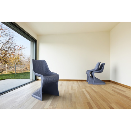 Стул Siesta BLOOM Dark Grey8