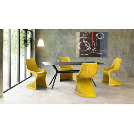 Стул Siesta BLOOM Yellow7