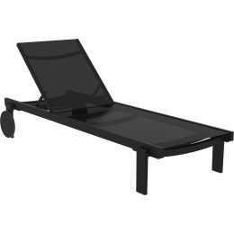 Шезлонг Siesta Casablanca Black