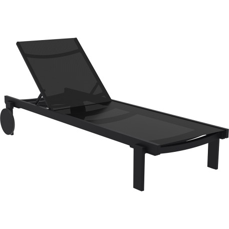 Комплект 2 шезлонга Siesta Casablanca + Стол Siesta Ocean Side Table - Black7