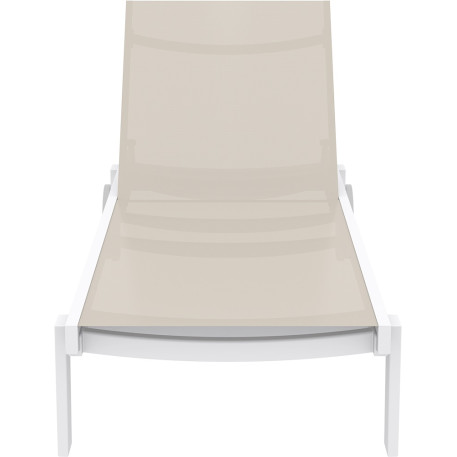 Шезлонг Siesta Casablanca White Taupe2