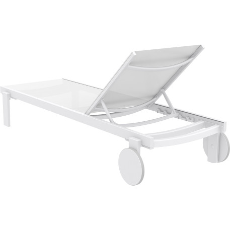 Шезлонг Siesta Casablanca White3