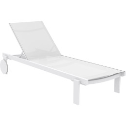 Шезлонг Siesta Casablanca White