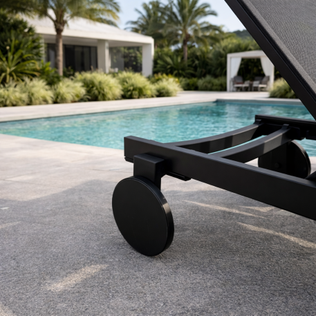 Комплект 2 шезлонга Siesta Casablanca + Стол Siesta Ocean Side Table - Black3