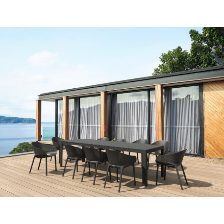 Стол Siesta Atlantic Table 210/280 Black9