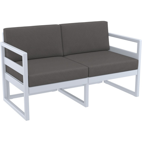 Комплект мебели для террасы Siesta Mykonos Lounge Set Gray Серый5