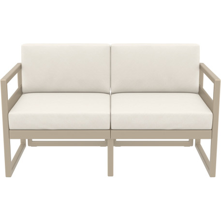Комплект мебели для террасы Siesta Mykonos Lounge Set Taupe Бежевый2