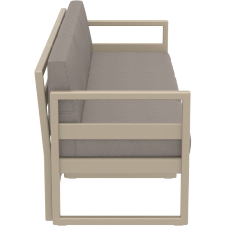 Комплект мебели для террасы Siesta Mykonos Lounge Set XL Taupe Бежевый6