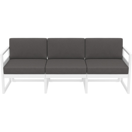 Комплект мебели для террасы Siesta Mykonos Lounge Set XL White Белый4