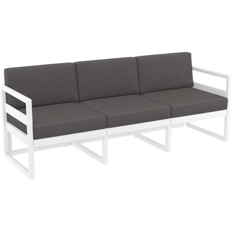 Комплект мебели для террасы Siesta Mykonos Lounge Set XL White Белый5