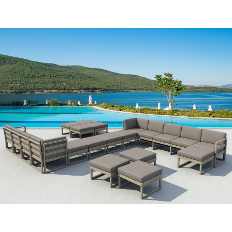 Комплект мебели для террасы Siesta Mykonos Lounge Set XL White Белый14