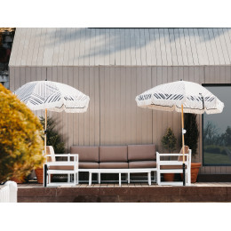 Комплект мебели для террасы Siesta Mykonos Lounge Set XL White Белый