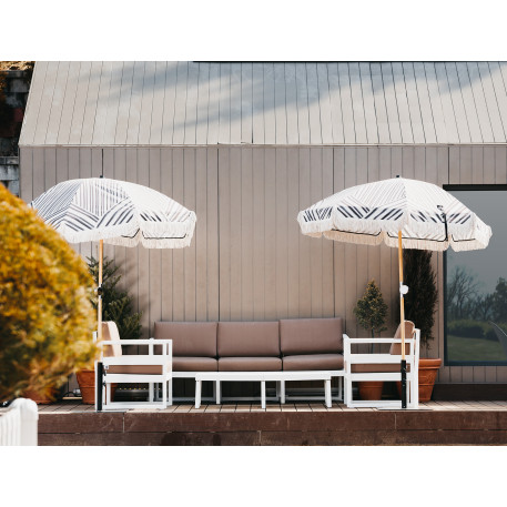 Комплект мебели для террасы Siesta Mykonos Lounge Set XL White Белый16