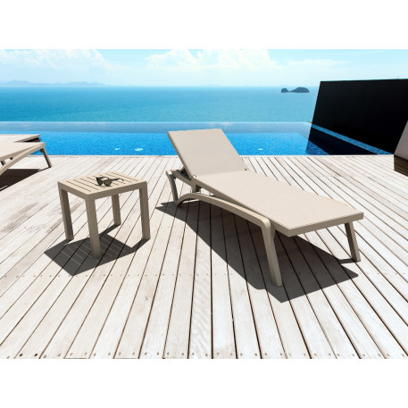 Стол для шезлонга Siesta Ocean Side Table Taupe3
