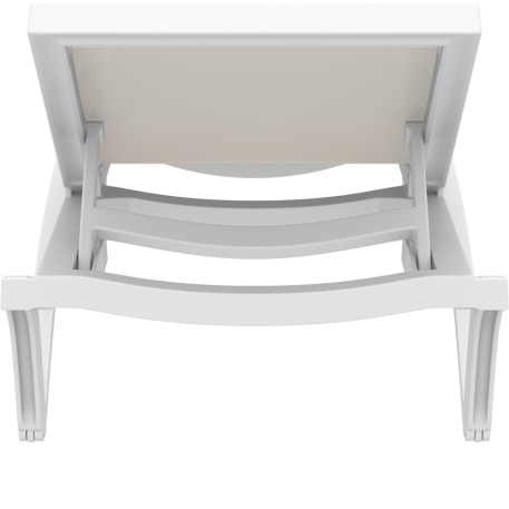 Комплект 2 шезлонга Siesta Pacific + Стол Siesta Ocean Side Table - White Taupe3