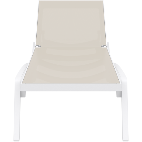 Комплект 2 шезлонга Siesta Pacific + Стол Siesta Ocean Side Table - White Taupe5