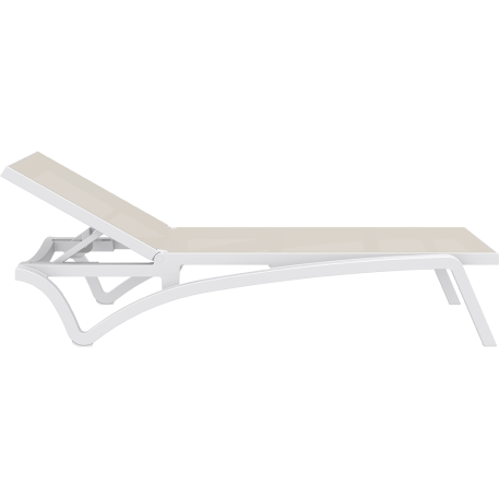 Комплект 2 шезлонга Siesta Pacific + Стол Siesta Ocean Side Table - White Taupe6