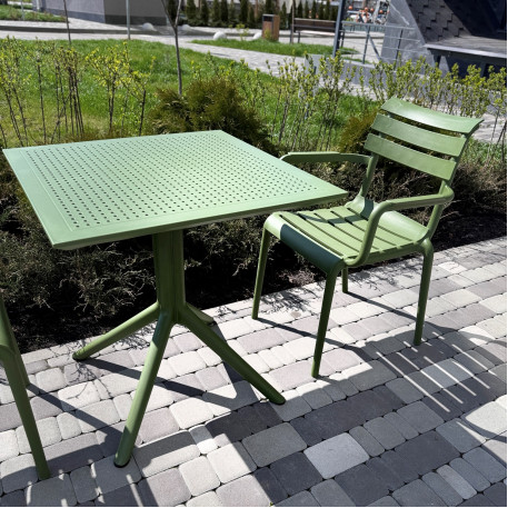 Комплект мебели для кафе Siesta Paris with Sky 70 Olive Green2