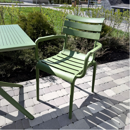 Комплект мебели для кафе Siesta Paris with Sky 70 Olive Green4