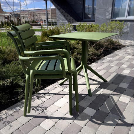 Комплект мебели для кафе Siesta Paris with Sky 70 Olive Green8