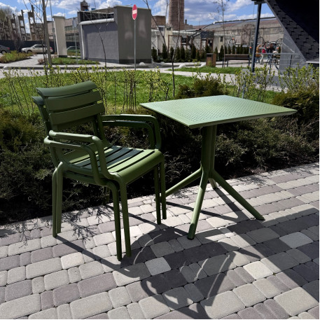 Комплект мебели для кафе Siesta Paris with Sky 70 Olive Green9