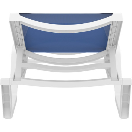 Шезлонг Siesta Rio White Blue4