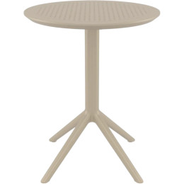 Стіл круглий Siesta Sky Folding Table 60 Taupe