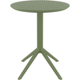Cтол круглый Siesta Sky Folding Table 60 Olive Green
