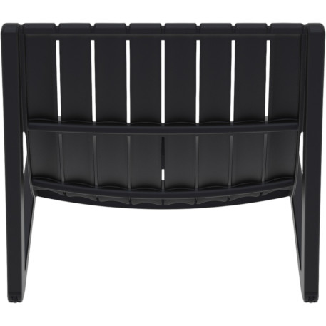 Шезлонг Siesta Slim Black4