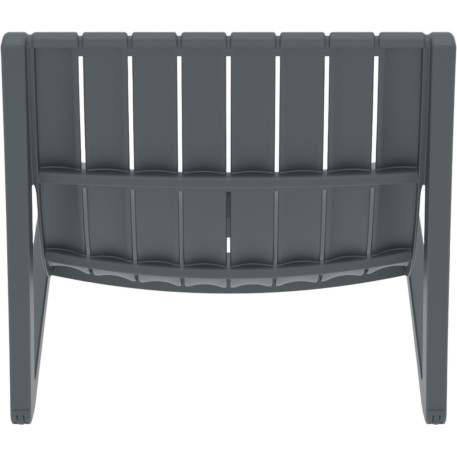 Шезлонг Siesta Slim Dark Grey4
