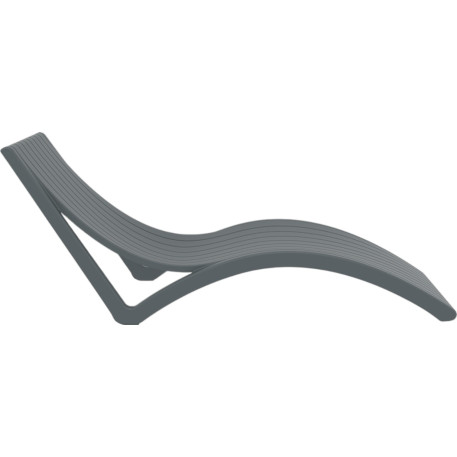 Шезлонг Siesta Slim Dark Grey1
