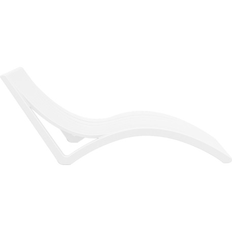 Шезлонг Siesta Slim White1