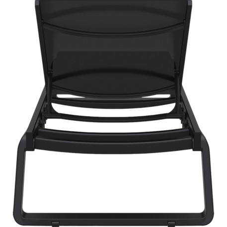 Шезлонг Siesta Tropic Black Black4