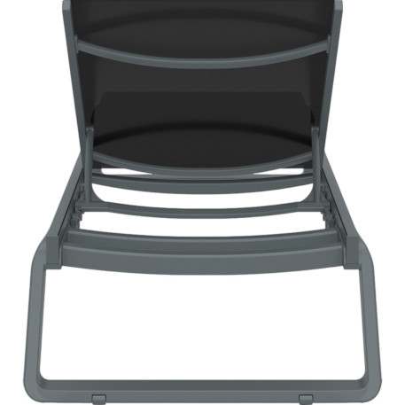 Шезлонг Siesta Tropic Dark Grey Black4