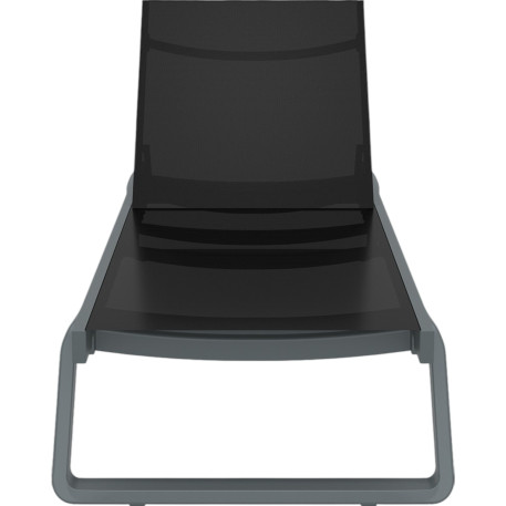 Шезлонг Siesta Tropic Dark Grey Black2