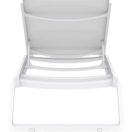 Шезлонг Siesta Tropic White White2