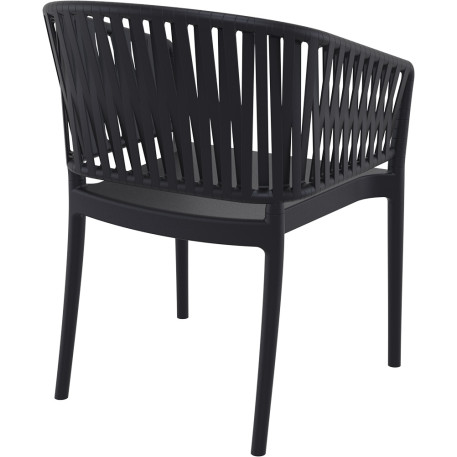 Стул Siesta Portofino Armchair Black3
