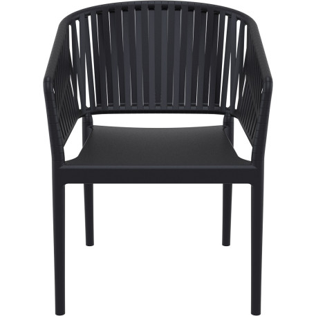 Стул Siesta Portofino Armchair Black2