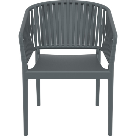 Стул Siesta Portofino Armchair Dark Grey2