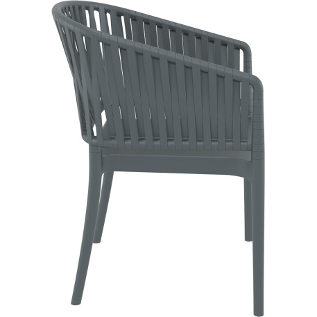 Стул Siesta Portofino Armchair Dark Grey1