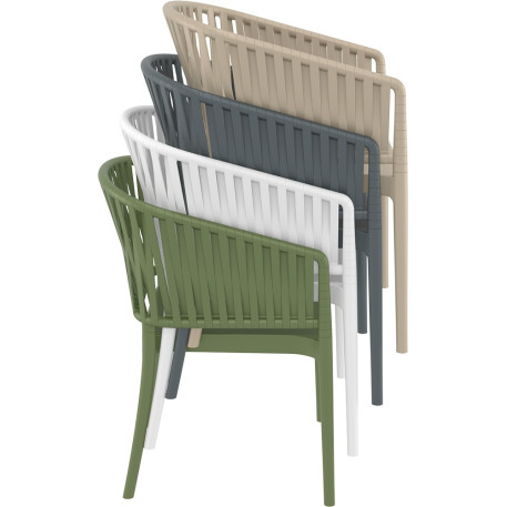 Стул Siesta Portofino Armchair Black6
