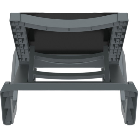 Шезлонг Siesta Rio Pro Dark Grey Black4