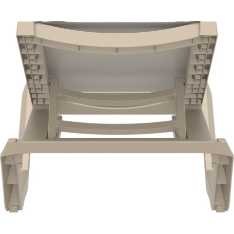 Шезлонг Siesta Rio Pro Taupe Taupe4