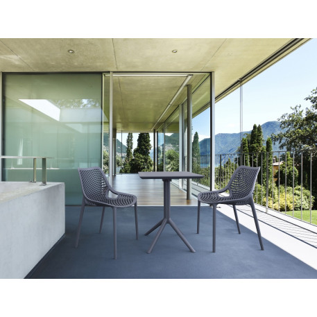 Cтол Siesta Sky Folding Table 60 Dark Grey13