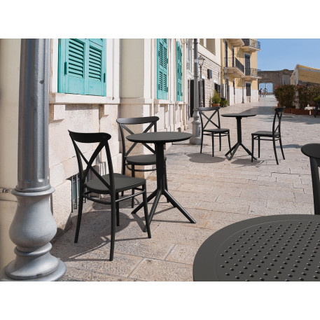 Cтол круглый Siesta Sky Folding Table 60 Black10