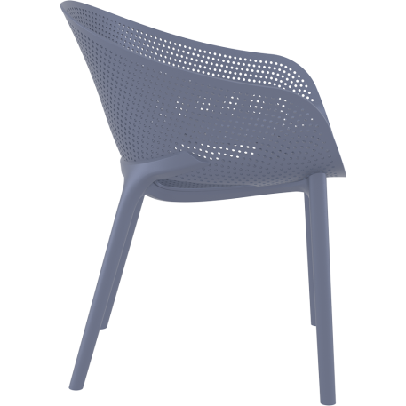 Комплект мебели для кафе Siesta Sky Pro with Sky 70 Dark Grey3